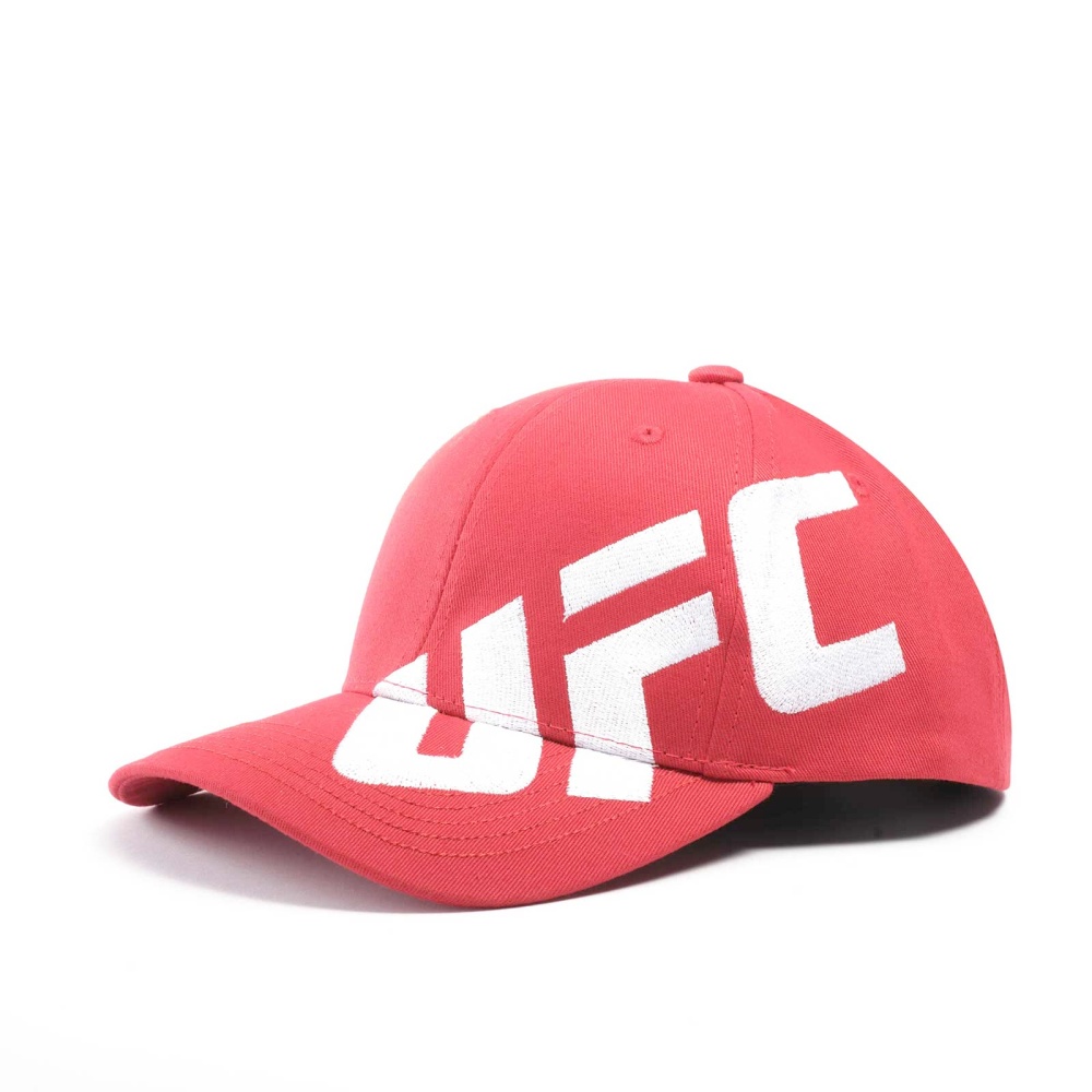 Tokyo Time - UFC White XL Logo Snapback Pet - Rood